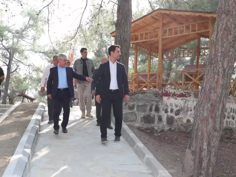 Vali Doğan, Erzin Şahin Tepesi Tabiat Parkını Inceledi