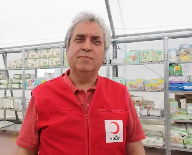 Türk Kızılay Hatay Şube Başkanı Özbakış, Deprem Bölgesindeki çalışmalarını Anlattı