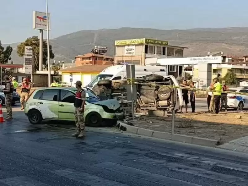 Antakya-Serinyol Yolunda Kaza: 1 ölü 2 Yaralı