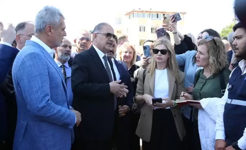Çevre, Şehircilik Ve İklim Değişikliği Bakanı Özhaseki, Hatay'da Konuştu