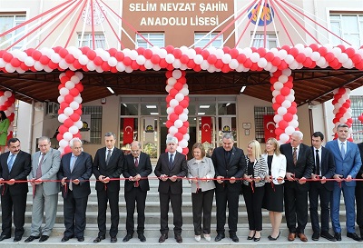  Selim Nevzat Şahin Anadolu Lisesi’nin Açılış Töreni yapıldı