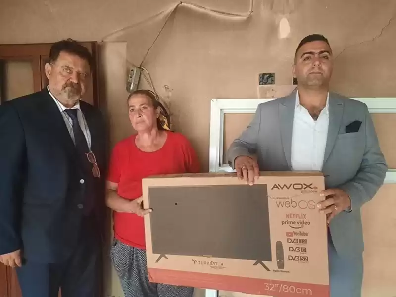 Hayırsever Ali Gümüş, Evi Yanan Aileye Sahip çıktı