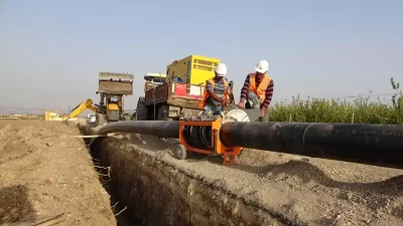 Kumlu İsale Hattı Ve Depolarda çalışmalara Başlandı