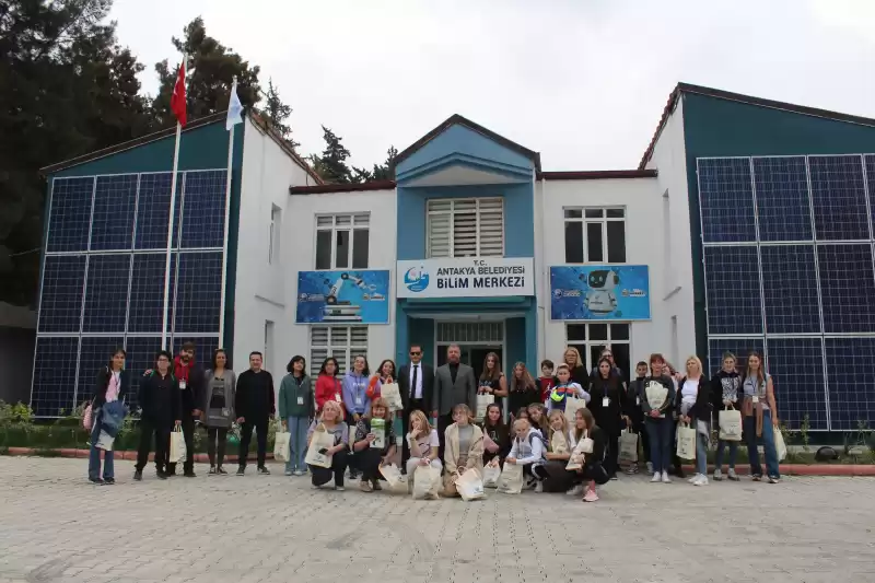 Antakya Bilim Merkezi, Erasmuslu öğrencileri Misafir Etti