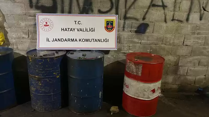 Reyhanlı'da 2 Bin 500 Litre Kaçak Akaryakıt Ele Geçirildi