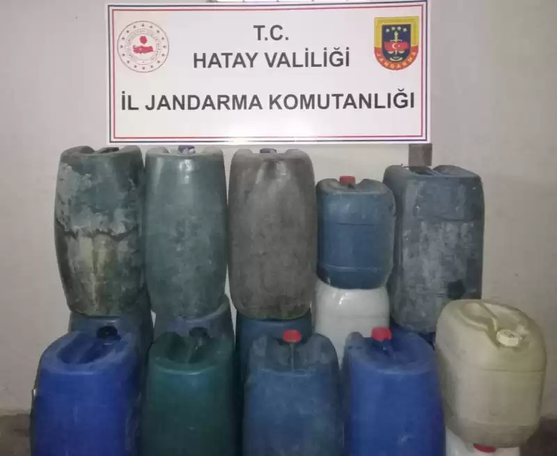 Antakya'da 1160 Litre Gümrük Kaçağı Akaryakıt Ele Geçirildi