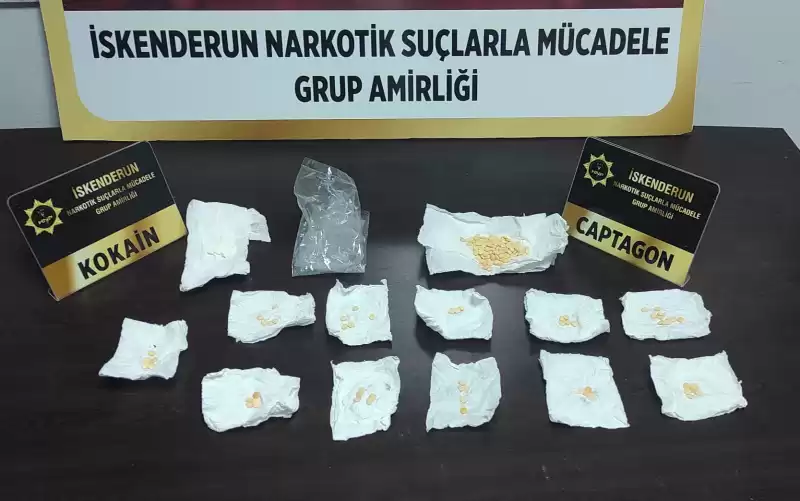 İskenderun'da Uyuşturucu Operasyonunda 4 şüpheli Yakalandı
