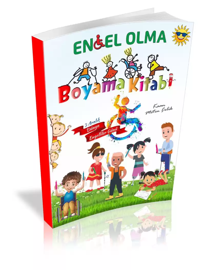 Engel Olma Destek Ol Kitabı Tasarlandı