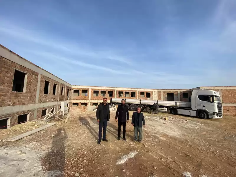 Yalçın’dan Huzurevi, Ilkokul Ve çok Amaçlı Salon Inşaatında Inceleme