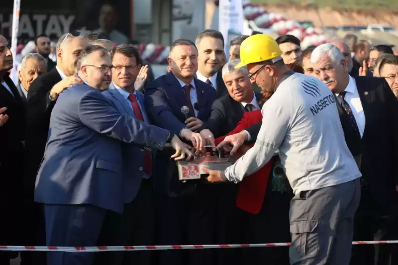 Antakya Sebze Ve Meyve Halinin Temeli Atıldı