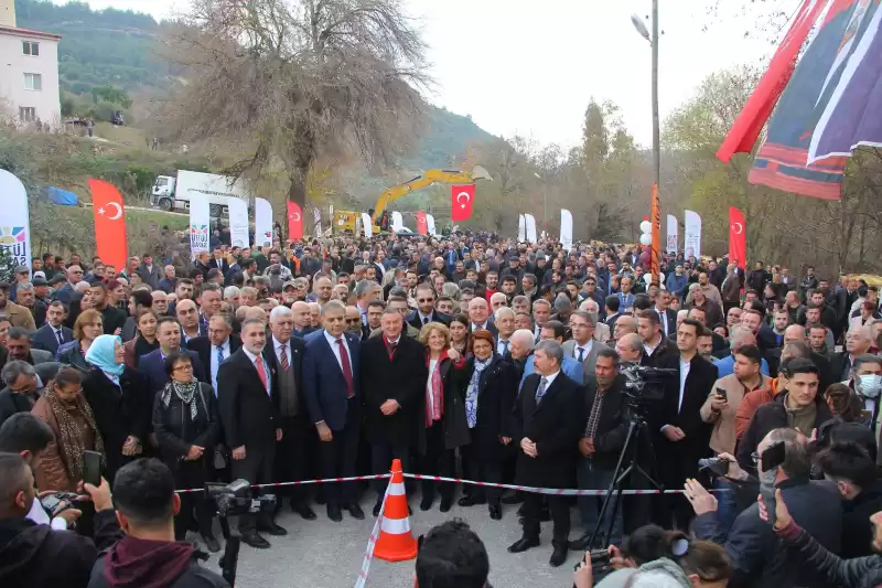 SERİNYOL-MADENLİ KARAYOLUNUN TEMELİ ATILDI