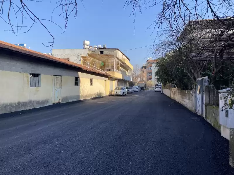 Defne Belediyesinden Yol çalışması