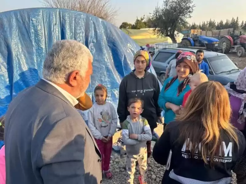 HATAY’I HEP BİRLİKTE AYAĞA KALDIRACAĞIZ