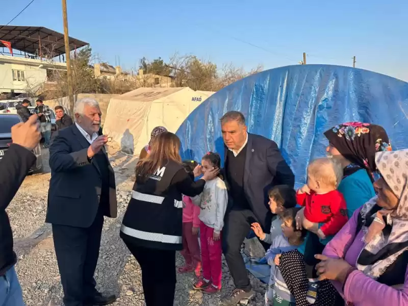 HATAY’I HEP BİRLİKTE AYAĞA KALDIRACAĞIZ