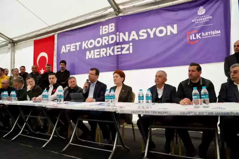 İYİ Parti Genel Başkanı Akşener, Hatay'da Depremzedeleri Ziyaret Etti