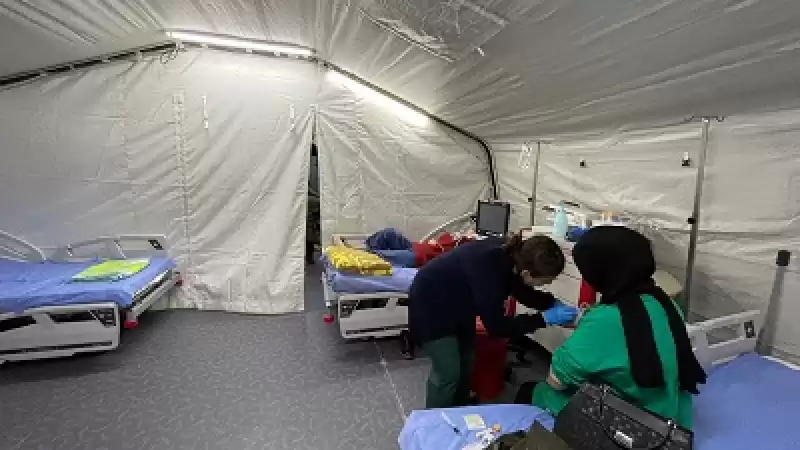 Hatay'da Sahra Hastanesinde Depremden Sonra 68 Bebek Dünyaya Geldi