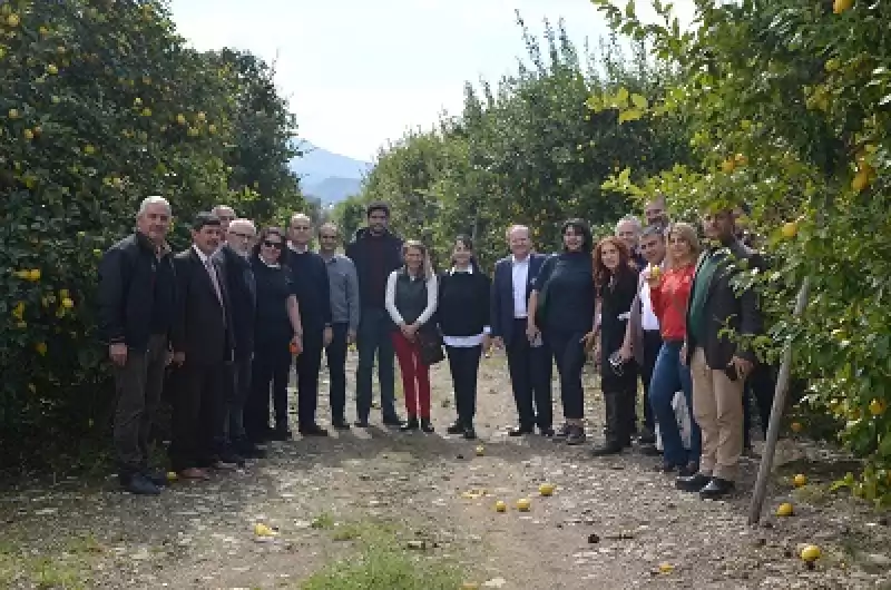 Güvenilir Ürün Platformu Ve Gıda Perakendecileri Derneği, Hatay'da üreticilerle Buluştu