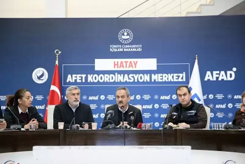 Milli Eğitim Bakanı Özer, Hatay'da Konuştu