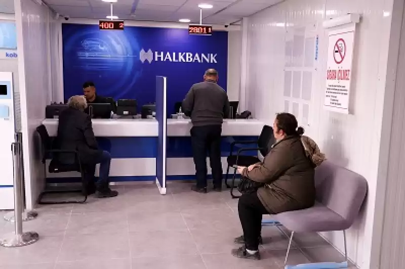 Hatay'da Bankalar Konteyner şubelerde Hizmet Veriyor