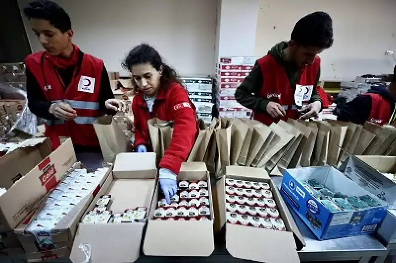 Türk Kızılay Antakya'da Günlük 10 Bin Kişilik Sahur Paketi Hazırlayacak