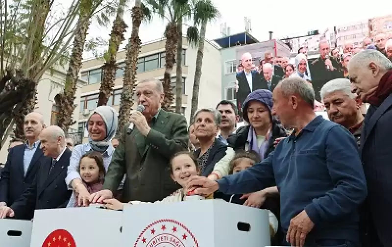 Cumhurbaşkanı Erdoğan, Deprem Konutları Ve Yeni Devlet Hastaneleri Temel Atma Töreninde Konuştu