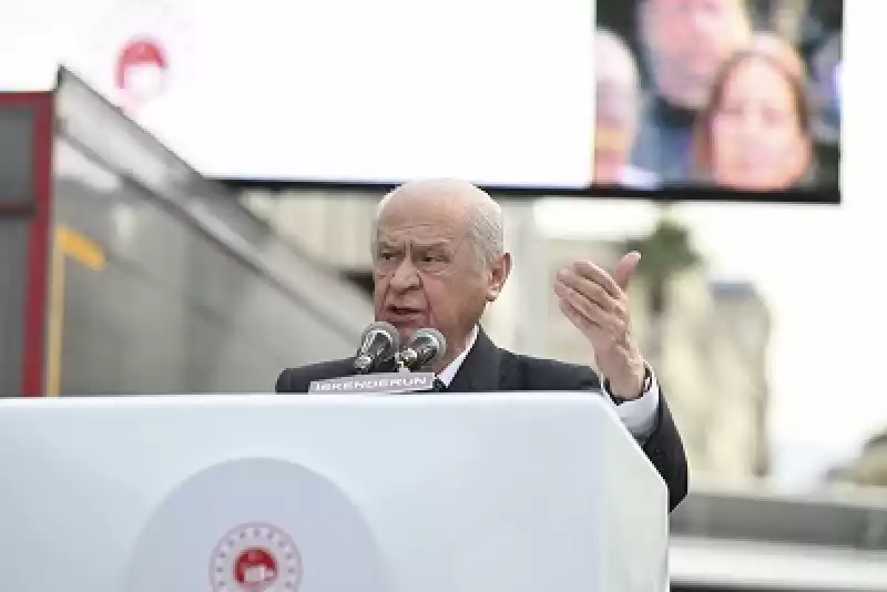 MHP Genel Başkanı Bahçeli, Hatay'da Temel Atma Töreninde Konuştu