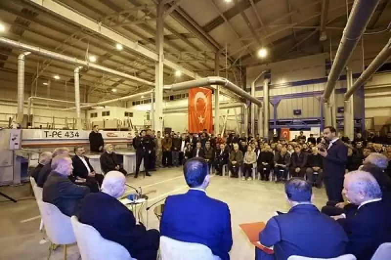 Cumhurbaşkanı Erdoğan, Antakya Mobilyacılar Ihtisas Sanayi Sitesi’ni Ziyaret Etti