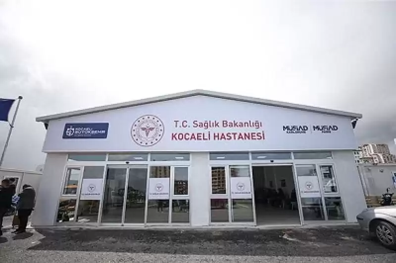 Hatay'da Kurulan Kocaeli Hastanesi 12 Bin 500 Afetzedenin Yarasını Sardı