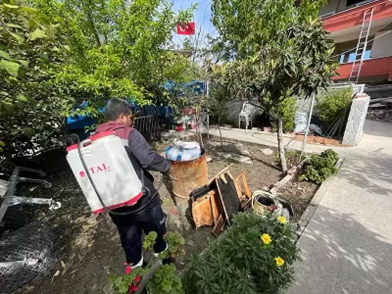 Hatay Büyükşehir Belediyesi’nden Tam Donanımlı Ilaçlama Hizmeti