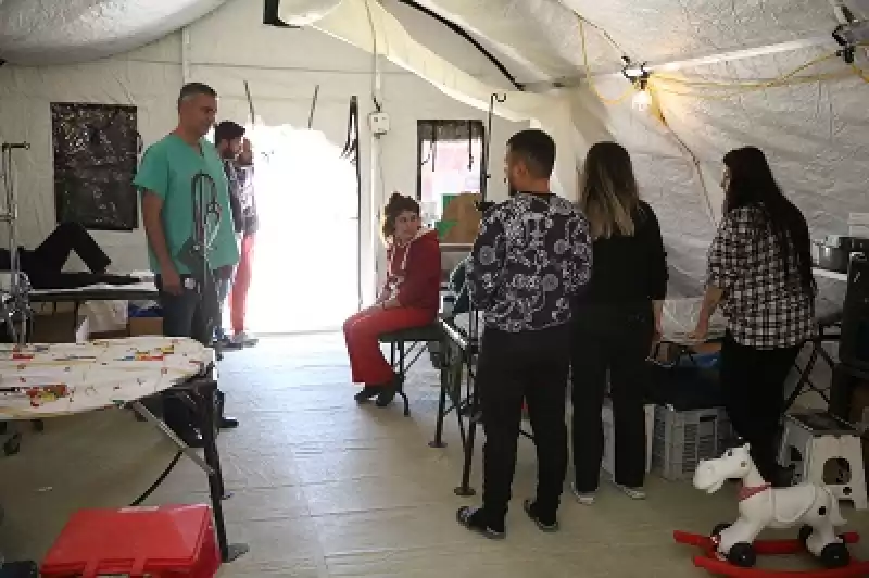 ABD'nin Hatay'da Kurduğu Sahra Hastanesi Depremzedelere Hizmet Veriyor