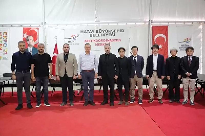 Hatay Büyükşehir Belediyesi Japon Kobe Belediyesi Ile Iş Birliğine Gitti  