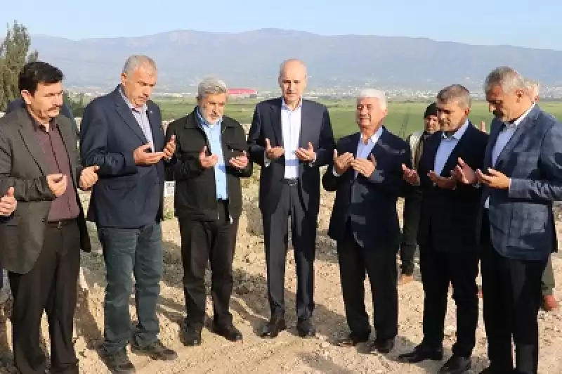 AK Parti Genel Başkanvekili Kurtulmuş, Hatay'da Depremzedelerle Buluştu