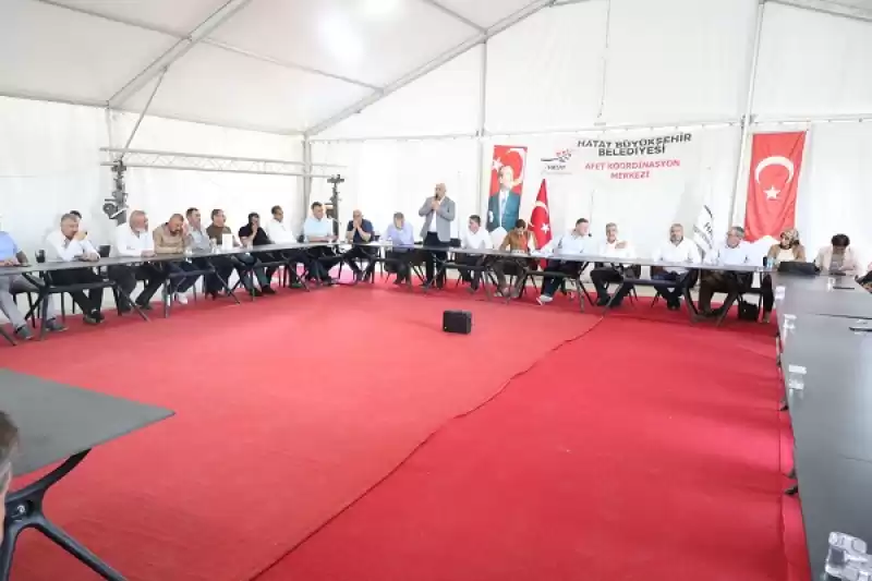 CHP Hatay Il Ve Ilçe Yöneticileri, Milletvekilleri Ve Partililer 28 Mayıs Seçimi Için Bir Araya Geldi.