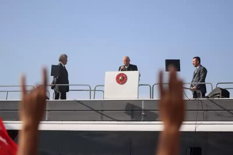 MHP Genel Başkanı Bahçeli, Defne Devlet Hastanesi Açılış Töreninde Konuştu