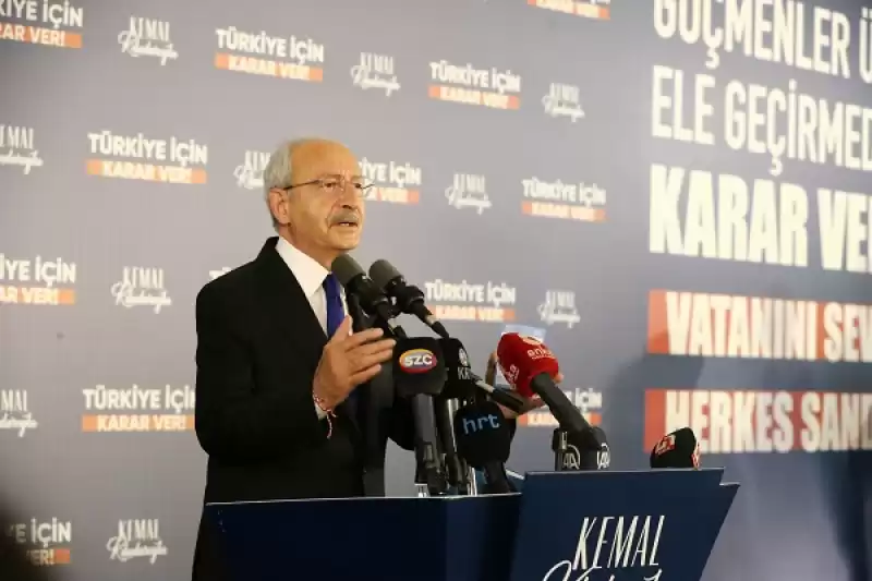 Cumhurbaşkanı Adayı Ve CHP Genel Başkanı Kılıçdaroğlu, Hatay'da Konuştu