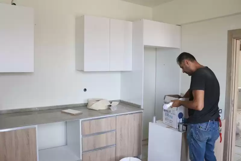 Hatay Altınözü'nde Depremzedeler Için Köy Tipi Afet Evlerinin Yapımı Sürüyor