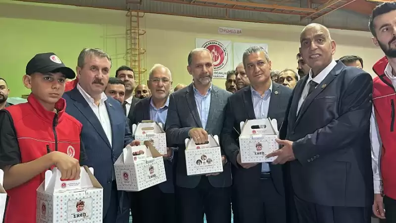 BBP Genel Başkanı Destici, Hatay'da Sosyal Market Açılışında Konuştu