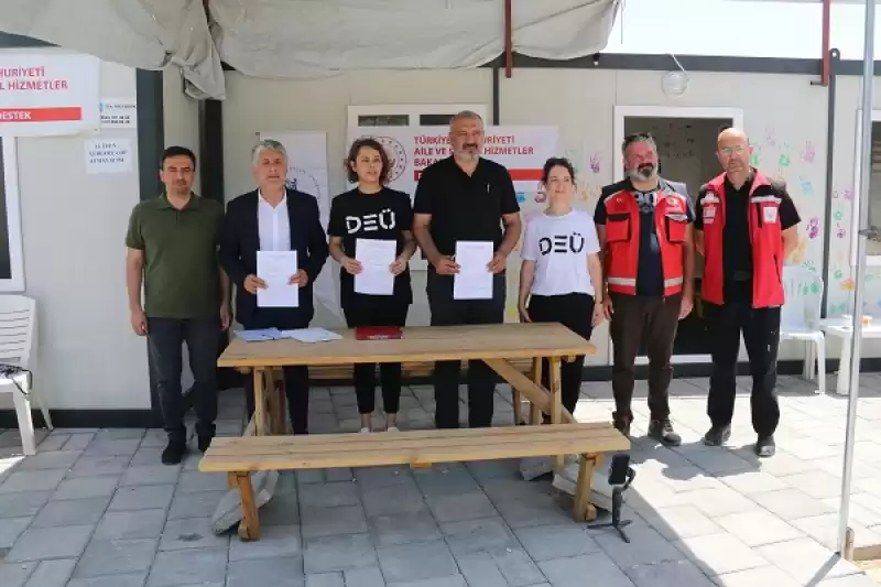 Dokuz Eylül Üniversitesi Hatay'da Fizik Tedavi Merkezi Ve Su Arıtma ünitesi Kurdu