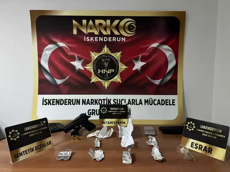 Hatay'da Uyuşturucu Operasyonunda 5 şüpheli Yakalandı