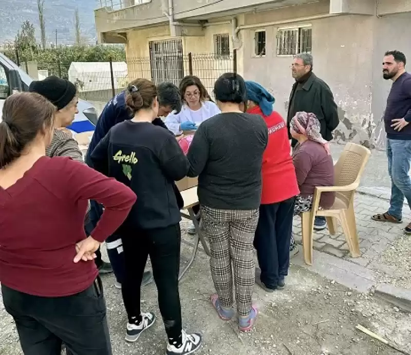 Deprem Bölgesinde Uyuz Ve Bit Vakalarında Artış