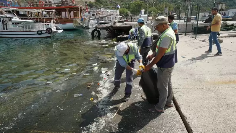 HBB’den Samandağ’dan Erzin’e Kadar Kıyılarda Temizlik 