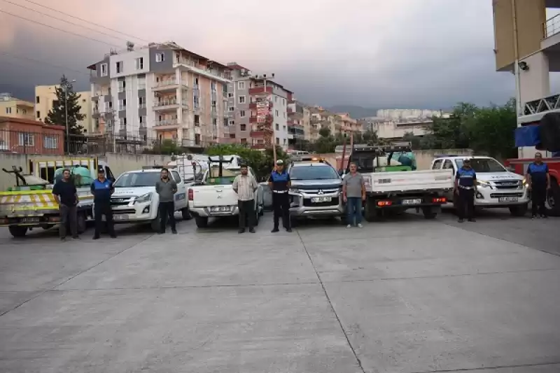 HBB’nin Larva Ve Uçkunla Mücadele çalışmaları Aralıksız Sürüyor