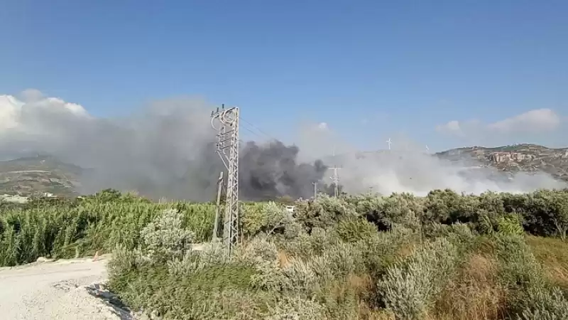 Hatay'da çöplük Alanda çıkan Yangın Söndürüldü