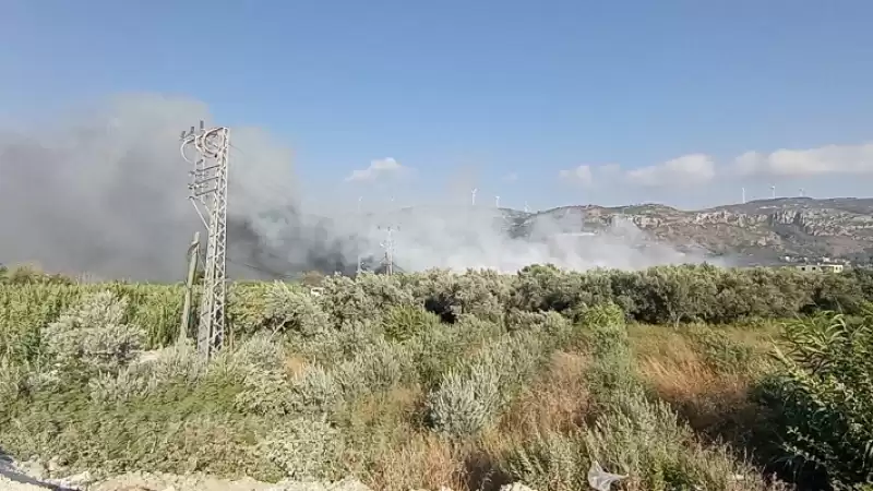 Hatay'da çöplük Alanda çıkan Yangın Söndürüldü