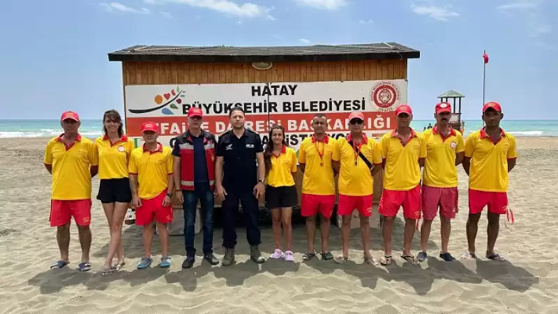 HBB Cankurtaran Ekibi Yaz Boyunca Samandağ’da Hizmet Vermeye Devam Edecek 