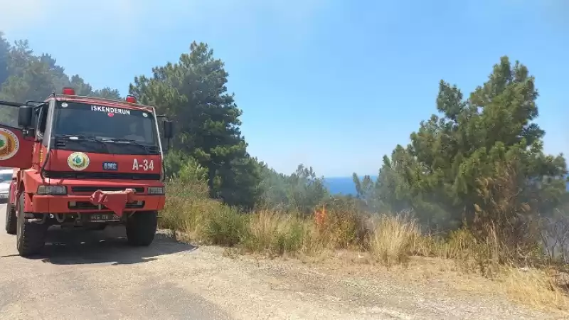 Hatay'da çıkan Orman Yangını Söndürüldü