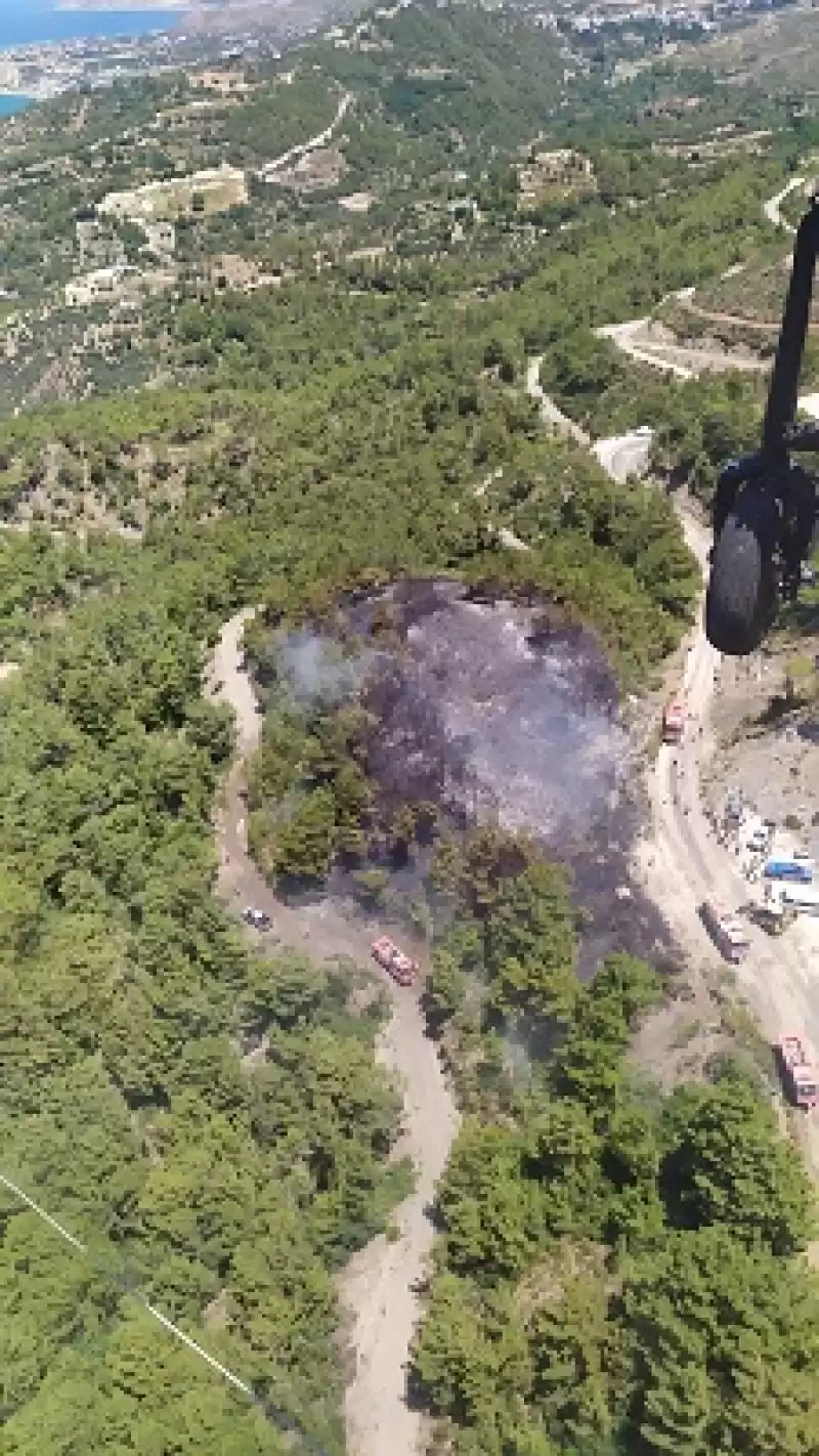 Hatay'da çıkan Orman Yangını Söndürüldü