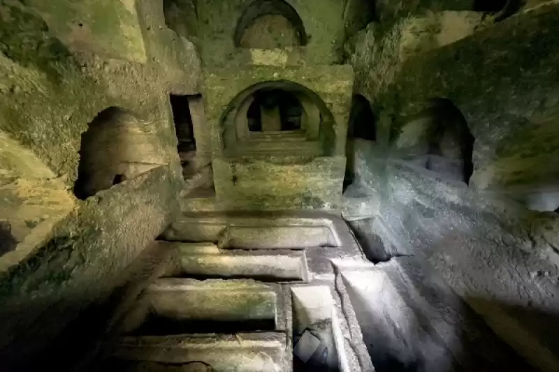 Hatay'daki Titus Tüneli Ve Beşikli Mağara FPV Dronla Görüntülendi