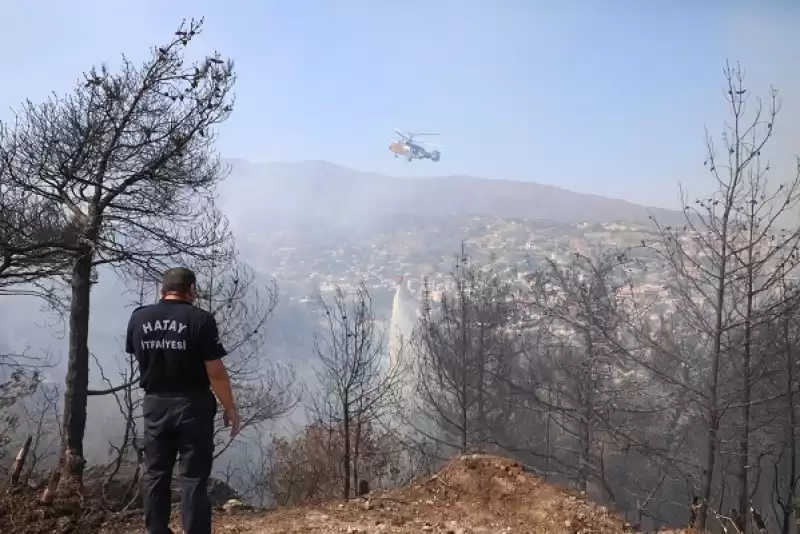  Hatay'da çıkan Orman Yangını Kontrol Altına Alındı