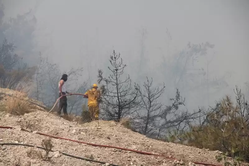  Hatay'da çıkan Orman Yangını Kontrol Altına Alındı